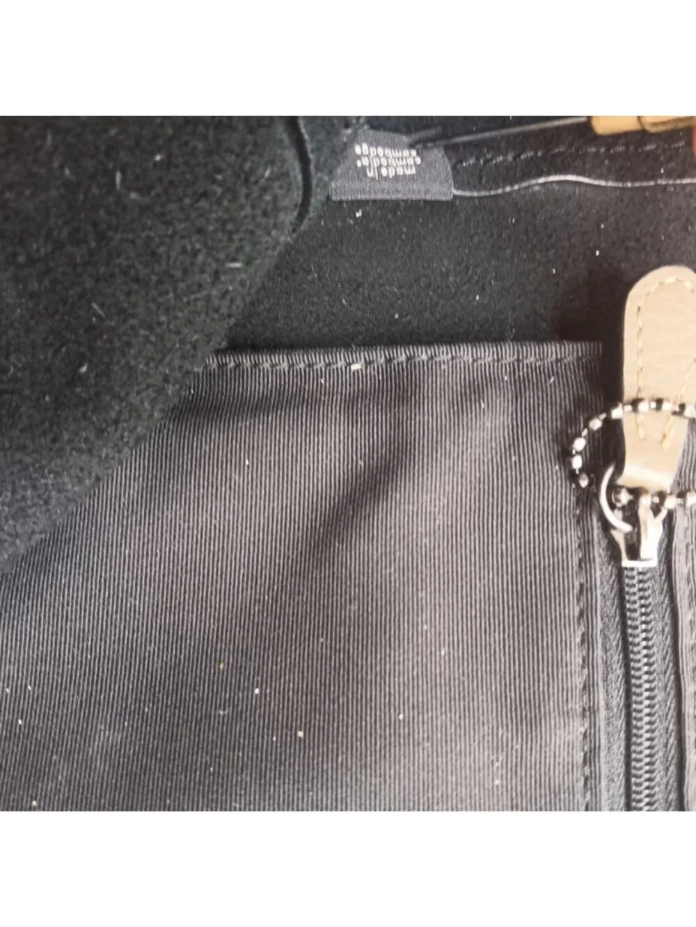 Coach Olive Green Derby Leather Tote Bag With Matching Wristlet